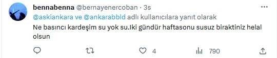 Ankara susuzlukla karşı karşıya kaldı, vatandaş Mansur Yavaş'a isyan etti ''Beceremiyoruz deyin çekin gidin'' 13