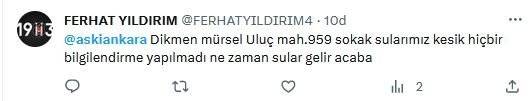 Ankara susuzlukla karşı karşıya kaldı, vatandaş Mansur Yavaş'a isyan etti ''Beceremiyoruz deyin çekin gidin'' 4