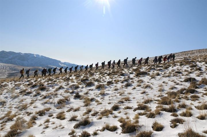 Nemrut Dağın'da esrarengiz görüntü! Herkes kendini görebiliyor 13