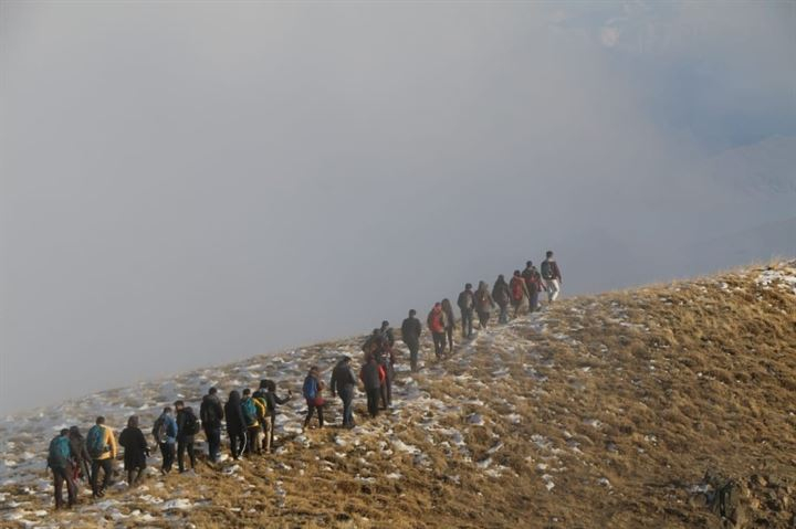 Nemrut Dağın'da esrarengiz görüntü! Herkes kendini görebiliyor 8