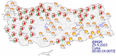 Bu gün hava durumu nasıl olacak, yağmur var mı, sıcaklıklar ne kadar? 28 Eylül Perşembe hava durumu 16