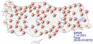 Bu gün hava durumu nasıl olacak, yağmur var mı, sıcaklıklar ne kadar? 28 Eylül Perşembe hava durumu 18