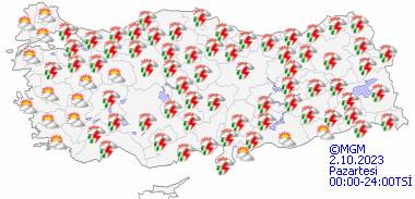 Bu gün hava durumu nasıl olacak, yağmur var mı, sıcaklıklar ne kadar? 29 Eylül Cuma hava durumu 18