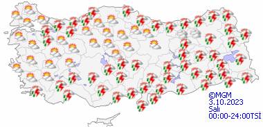 Bu gün hava durumu nasıl olacak, yağmur var mı, sıcaklıklar ne kadar? 29 Eylül Cuma hava durumu 19