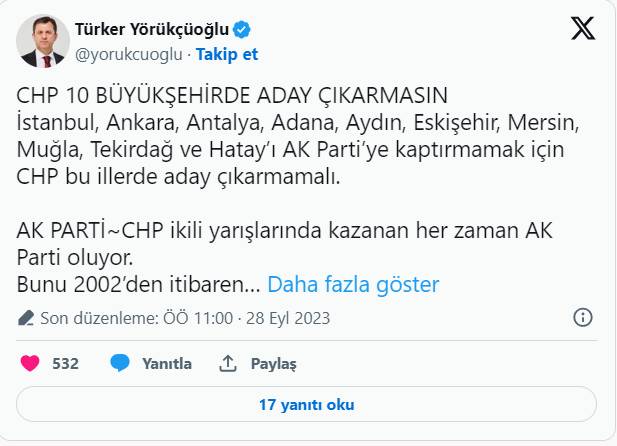 CHP'ye seçim resti çekmişlerdi! İYİ Partiden CHP'ye çok konuşulacak seçim iş birliği teklifi! 6