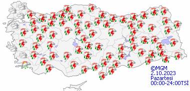 O iller sarı ve turuncu kod uyarısı! Bu gün hava durumu nasıl, yağmur var mı, sıcaklıklar ne kadar? 2 Ekim Pazartesi hava durumu 16