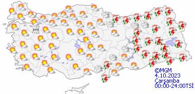 Meteoroloji 17 illi uyardı! Bu gün hava durumu nasıl, yağmur var mı, sıcaklıklar ne kadar? 3 Ekim Salı hava durumu 16