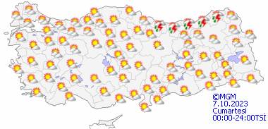 Meteoroloji 17 illi uyardı! Bu gün hava durumu nasıl, yağmur var mı, sıcaklıklar ne kadar? 3 Ekim Salı hava durumu 19