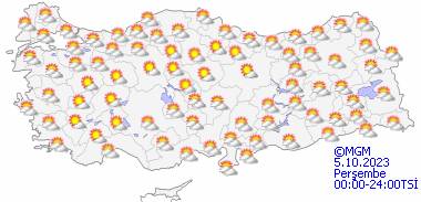 Bu gün hava durumu nasıl olacak, yağmur var mı, sıcaklıklar ne kadar? 5 Ekim Perşembe hava durumu 14