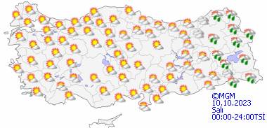 Bu gün hava durumu nasıl olacak, yağmur var mı, sıcaklıklar ne kadar? 6 Ekim Cuma hava durumu 18