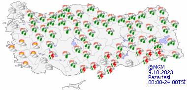 Dikkat! Sağanak yağış geliyor hava soğuyor, 7 Ekim Cumartesi hava durumu ve sıcaklılar nasıl olacak? 16