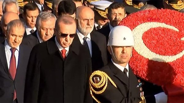 Devlet erkanı Anıtkabir'de! Atatürk, Anıtkabir'de anıldı 12