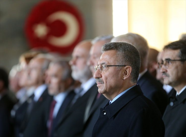 Devlet erkanı Anıtkabir'de! Atatürk, Anıtkabir'de anıldı 25