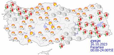 Bu gün hava durumu nasıl olacak, Yağmur var mı, hava sıcaklıkları ne kadar olacak? 12 Ekim Perşembe hava durumu nasıl olacak? 19