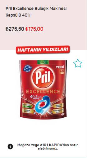 A101 bu hafta 14 Ekim Haftanın yıldızları kataloğunu yayınladı, Yüzde 50'ye varan dev indirim kataloğunda yer alan o ürünler 10