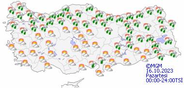 Meteoroloji uyardı, Kuvvetli yağışa dikkat! 16 Ekim Pazartesi bu gün tüm ülke geneli hava durumu ve sıcaklıkları nasıl olacak? 17