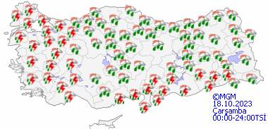 Meteoroloji uyardı, Kuvvetli yağışa dikkat! 16 Ekim Pazartesi bu gün tüm ülke geneli hava durumu ve sıcaklıkları nasıl olacak? 19