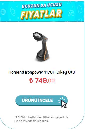 A 101, 20 Ekim 2023 tarihinden itibaren geçerli 'Ucuzun da Ucuzu Fiyatlar' ürün kataloğunu yayınladı! Ürünler sınırlı sayıda olup acele eden alıyor 20