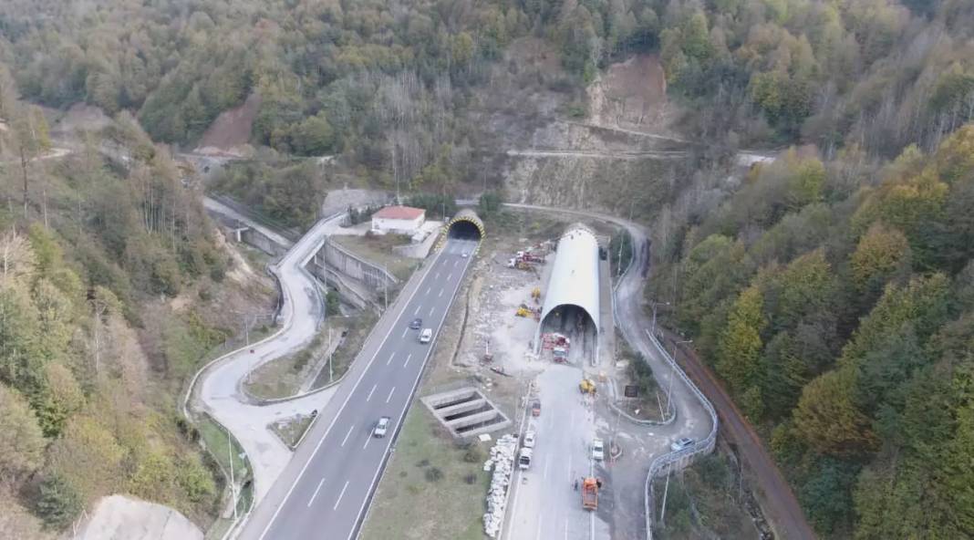 Bolu dağı tünel yolunda çalışmalar bitti, yolun ulaşıma açılacağı tarih belli oldu! 4