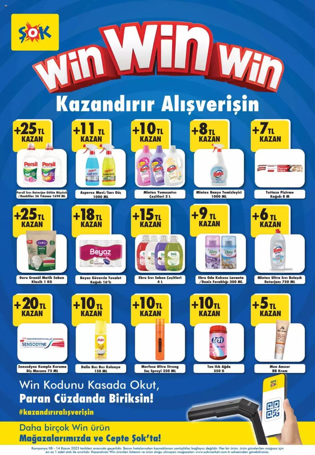 ŞOK Market 8 -14 Kasım 2023 haftalık indirim kataloğunu yayınladı, et, süt, peynir, tavuk, tereyağı 9