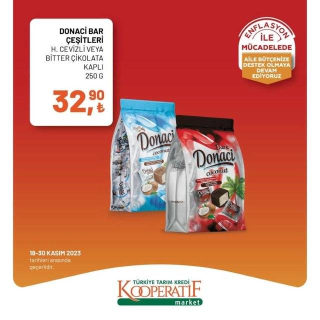 Tarım Kredi Market efsane Kasım ayı indirim kampanyasına katılarak 23 -30 Kasım 2023 indirimli ürün kataloğunu yayınladı, Et Süt Peynir... 46