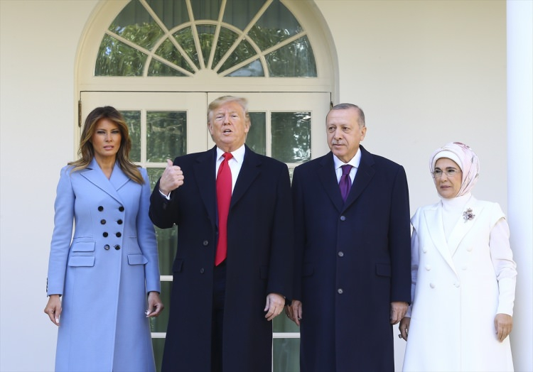 Emine Erdoğan ve Melania Trump bir araya geldi 13