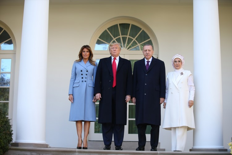 Emine Erdoğan ve Melania Trump bir araya geldi 5