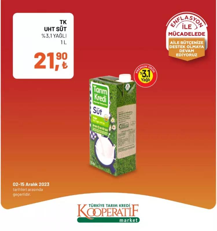 Tarım kredi Market'ten dev indirim kampanyası! 02-15  Aralık 2023 güncel indirimli ürün kataloğunu yayınladı, Et, Süt, Yumurta... 22