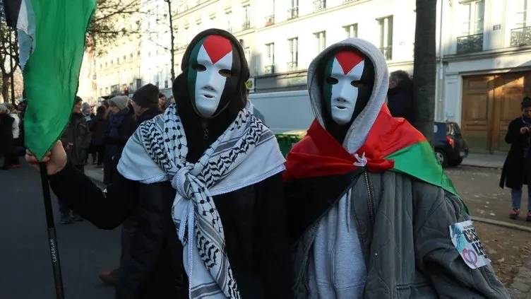 Dünya yeter artık diyerek Gazze için ayakta, yüz binler sokaklara döküldü, Beyaz saray önünde 'ölüm' protestosu 15