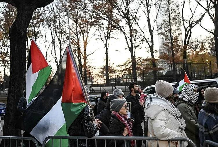Dünya yeter artık diyerek Gazze için ayakta, yüz binler sokaklara döküldü, Beyaz saray önünde 'ölüm' protestosu 5
