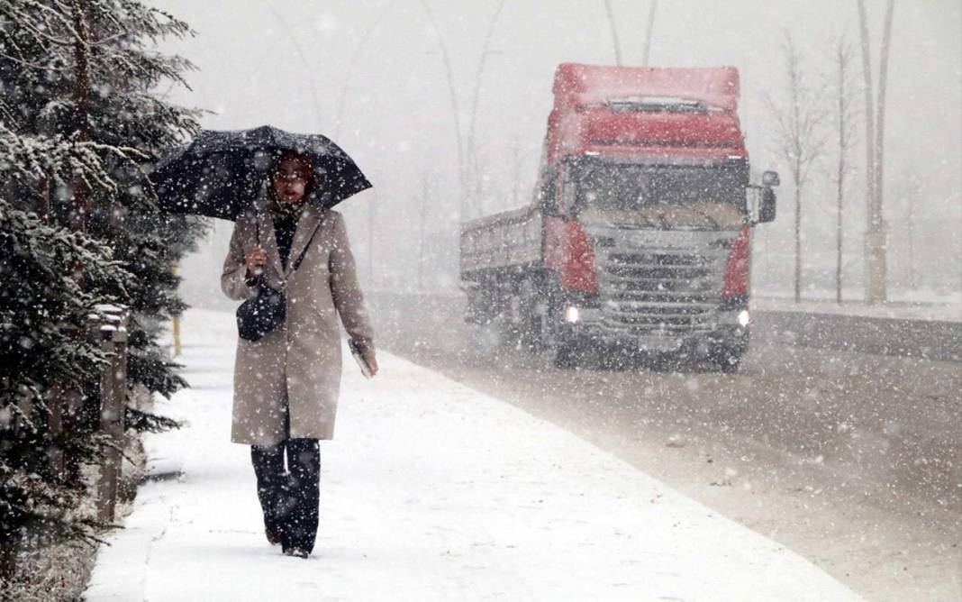 Meteorolojiden o İlimize kuvvetli kar yağışı uyarısı! 14 Aralık Perşembe hava durumu ve sıcaklıkları nasıl olacak? 9