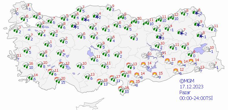 Kar yağacak mı, İstanbul'a Kar  ne zaman yağacak, hafta sonu hava durumu nasıl olacak? 15 Aralık Cuma hava durumu 12