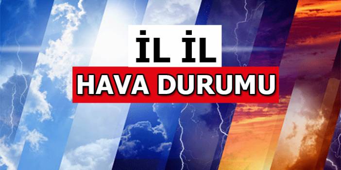 Meteoroloji Bugünün hava durumunu açıkladı! 18 Aralık Pazartesi hava durumu ve sıcaklıkları