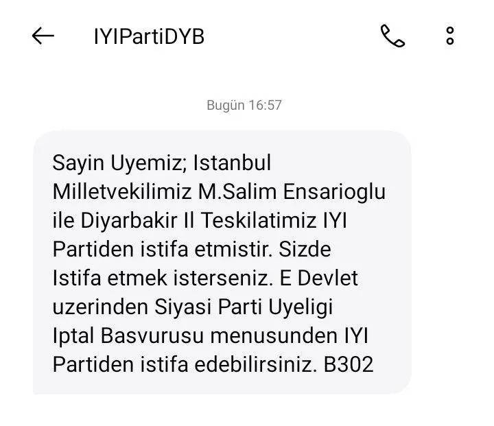 İYİ Parti'de üyelere giden mesaj partiyi karıştırdı! Toplu istifa paniği yaşanmaya başlandı 5