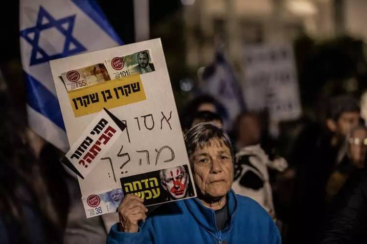 Netanyahu için hesap zamanı yaklaşıyor! İsrail halkı ayaklandı, erken seçim istiyor 8