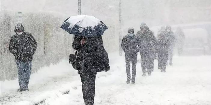 Meteoroloji o illeri kar ve kuvvetli yağmur nedeniyle uyardı! 3 Ocak Çarşamba ülke geneli hava durumu