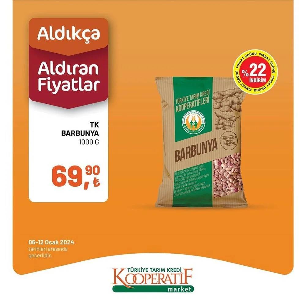 Tarım Kredi Market yine yaptı yapacağını! 10 -14 Ocak tarihleri arasında geçerli olacak dev indirimli ürün kataloğunu yayınladı 15