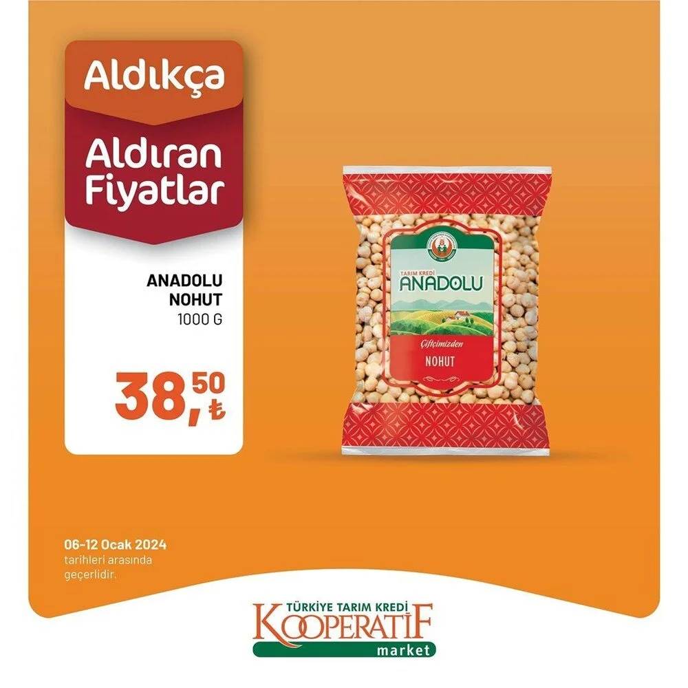 Tarım Kredi Market yine yaptı yapacağını! 10 -14 Ocak tarihleri arasında geçerli olacak dev indirimli ürün kataloğunu yayınladı 19