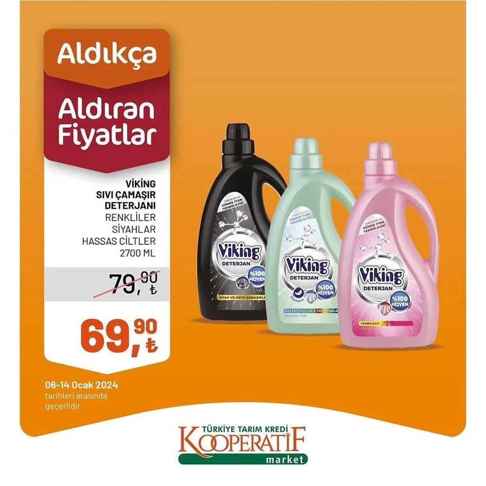 Tarım Kredi Market yine yaptı yapacağını! 10 -14 Ocak tarihleri arasında geçerli olacak dev indirimli ürün kataloğunu yayınladı 2