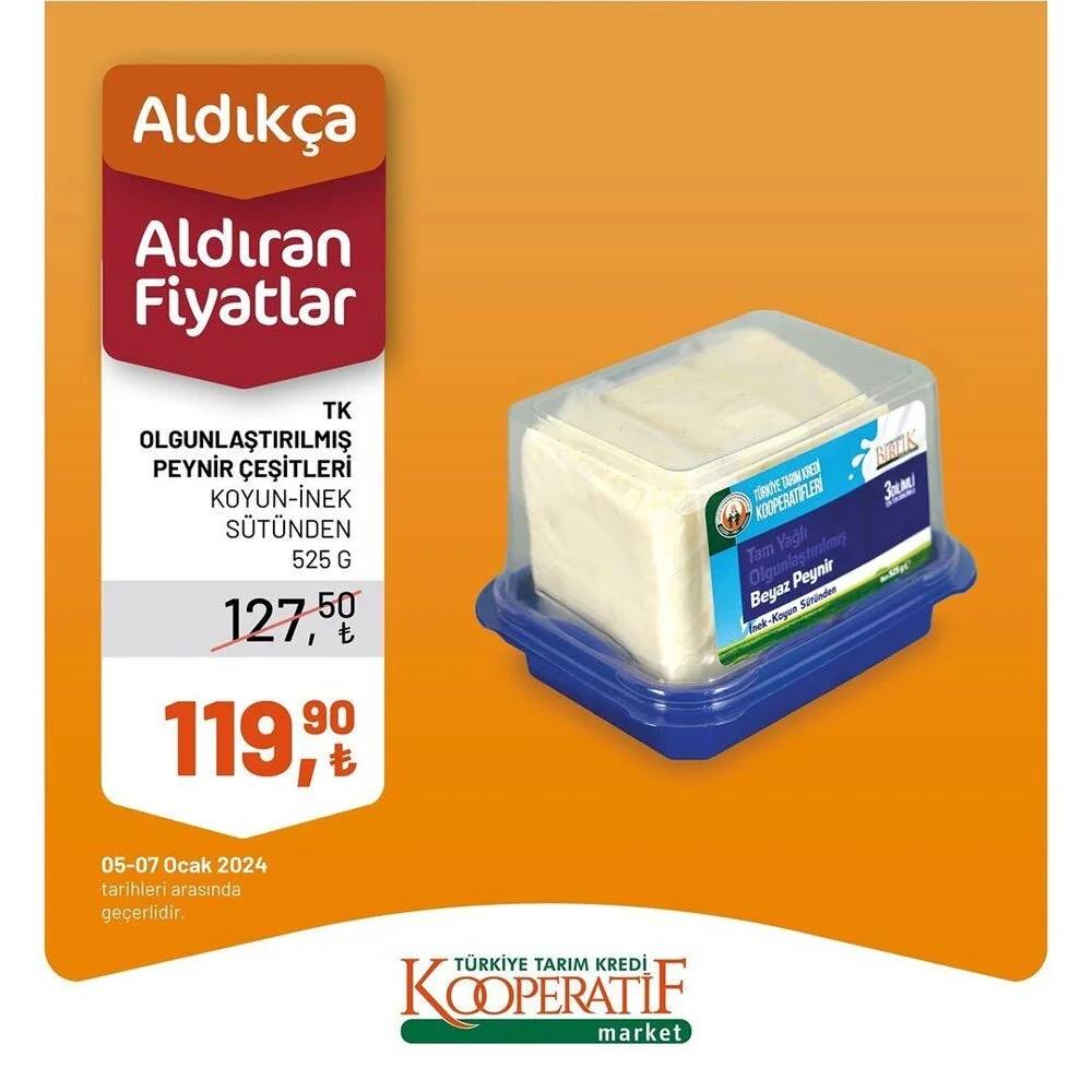 Tarım Kredi Market yine yaptı yapacağını! 10 -14 Ocak tarihleri arasında geçerli olacak dev indirimli ürün kataloğunu yayınladı 29