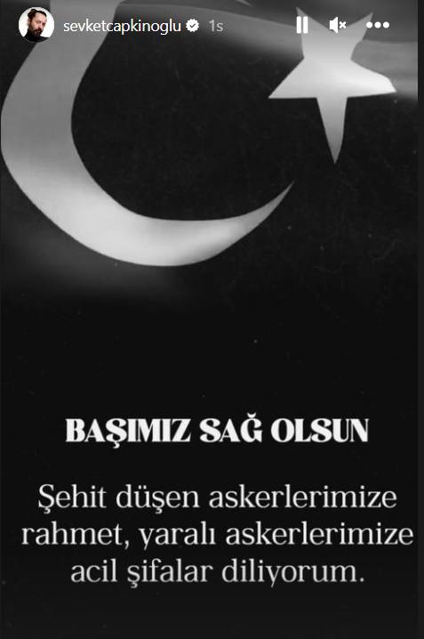 Kahraman 9 şehit asgerimiz için sanat dünyasından mesaj yağdı: ''Kahrolsun katiller'' 24