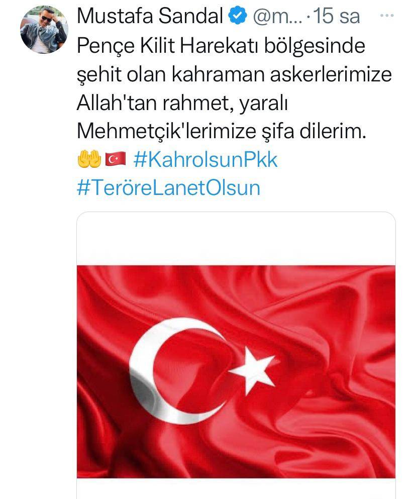 Kahraman 9 şehit asgerimiz için sanat dünyasından mesaj yağdı: ''Kahrolsun katiller'' 6
