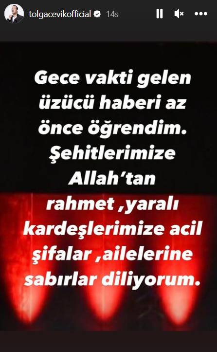 Kahraman 9 şehit asgerimiz için sanat dünyasından mesaj yağdı: ''Kahrolsun katiller'' 7