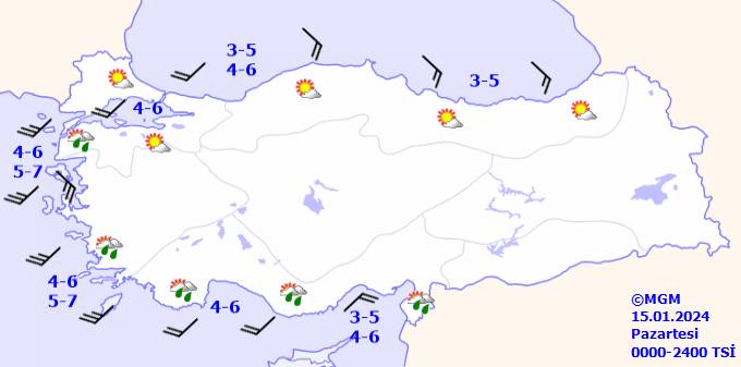 Bugün hava durumu nasıl olacak? Meteorolojiden o iller için uyarı geldi! 15 Ocak Pazartesi tüm ülke geneli hava durumu 11