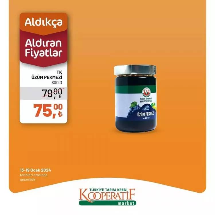 Böyle ucuzluk görülmedi! Tarım Kredi Marketten büyük indirim! 15-19 Ocak tarihli dev indirimli ürün kataloğunu yayınladı 11