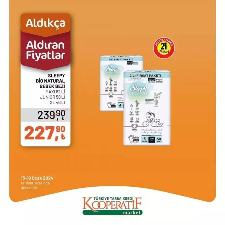 Böyle ucuzluk görülmedi! Tarım Kredi Marketten büyük indirim! 15-19 Ocak tarihli dev indirimli ürün kataloğunu yayınladı 2