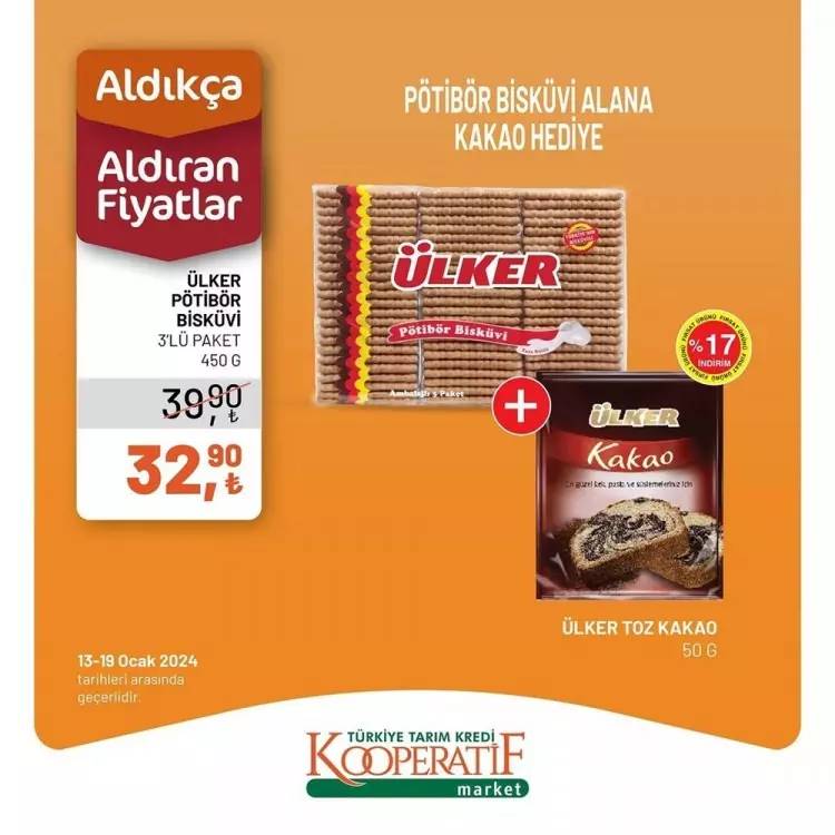 Böyle ucuzluk görülmedi! Tarım Kredi Marketten büyük indirim! 15-19 Ocak tarihli dev indirimli ürün kataloğunu yayınladı 25