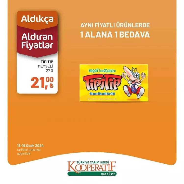 Böyle ucuzluk görülmedi! Tarım Kredi Marketten büyük indirim! 15-19 Ocak tarihli dev indirimli ürün kataloğunu yayınladı 31