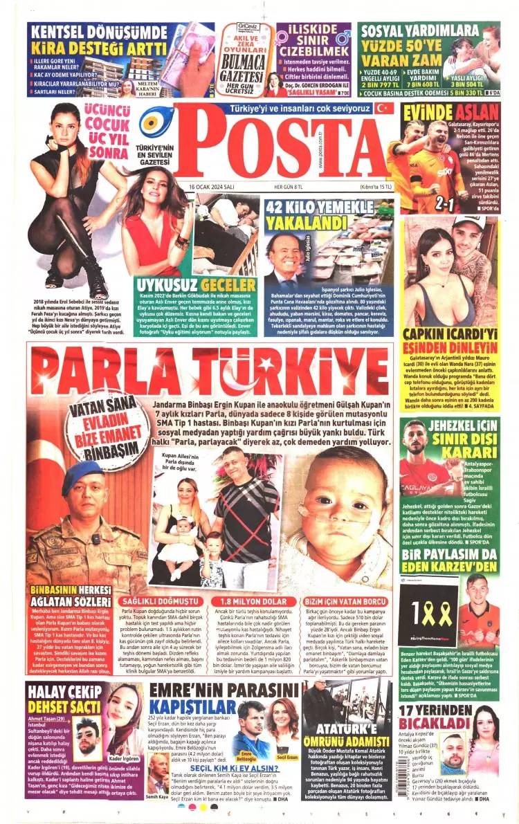 Kirli ittifak: 16 Ocak Salı tüm gazete manşetleri 5