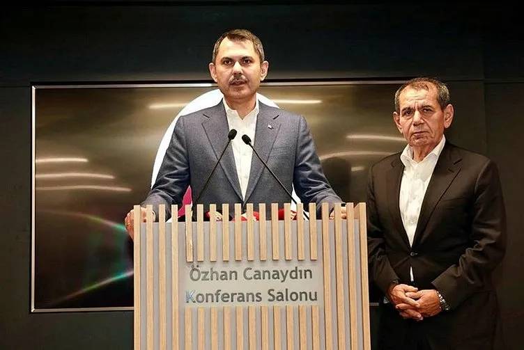 Galatasaray Kulübü Başkanı Dursun Özbek'ten AK Parti İBB adayı Murat Kurum'a destek: ''Murat Kurum İstanbul için bir şans'' 4